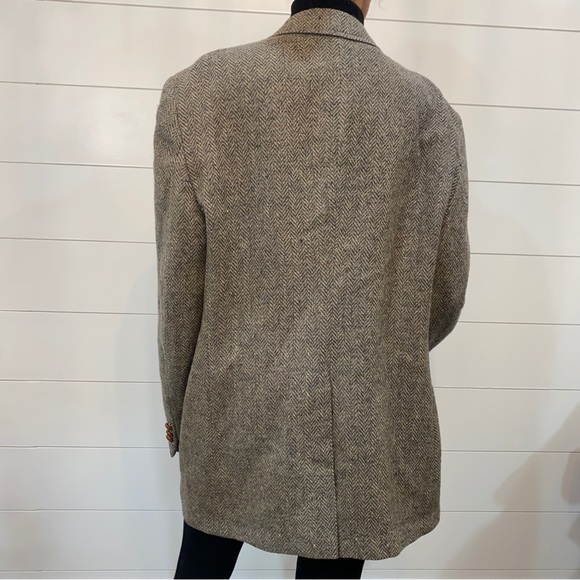 Vintage wool oversized blazer coat jacket - Picture 4 of 10